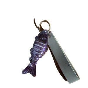 - New fishing lure keychain.